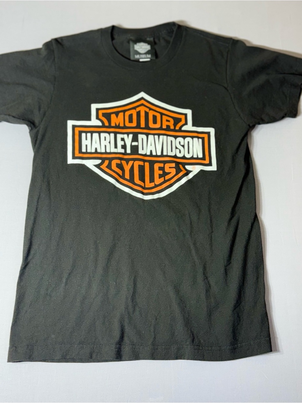 Harley Davidson Museum Milwaukee WI
Graphic T-Shirt Small Bar Shield Logo Black